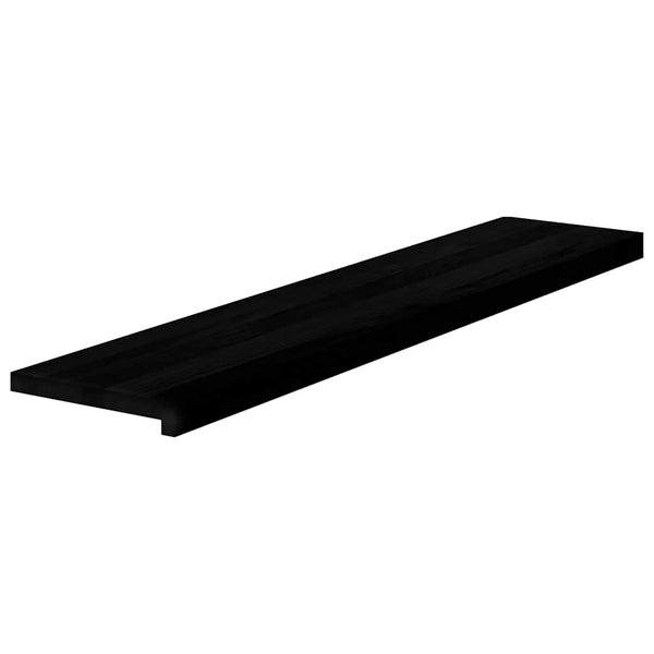 Askelmat 20 kpl ruskeanmusta 120x30x2 cm täysi tammi
