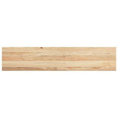 Askelmat 2 kpl käsittelemätön 120x30x2 cm täysi tammi