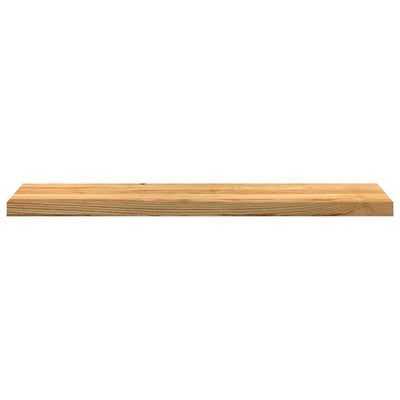 Askelmat 2 kpl vaaleanruskea 110x25x2 cm täysi tammi