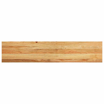 Askelmat 2 kpl vaaleanruskea 120x25x2 cm täysi tammi