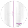 Grilliritilä pyöreä Ø44,5 cm 304 ruostumaton teräs