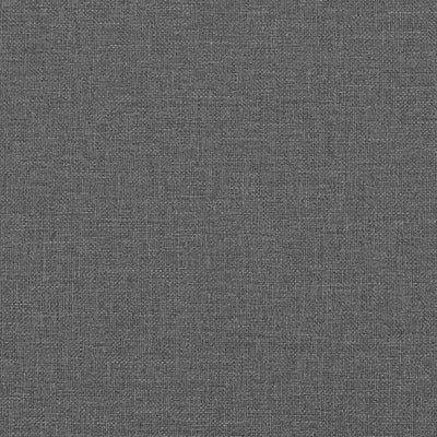 Tummanharmaa sängynrunko ilman patjaa Bama (super king -kangas)