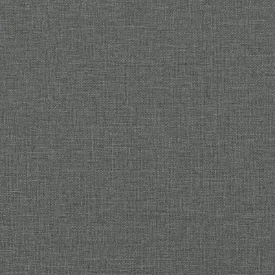 Sängynrunko tummanharmaa 90x190 cm kangas