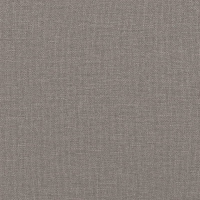 Sängynrunko taupe 100x200 cm kangas