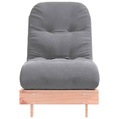 Futon vuodesohva patjalla 60x206x11 cm täysi douglaskuusi