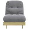 Futon vuodesohva patjalla 70x206x11 cm kyllästetty mänty