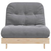 Futon vuodesohva patjalla 80x206x11 cm täysi mänty