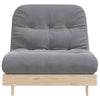 Futon vuodesohva patjalla 90x206x11 cm täysi mänty