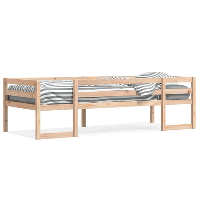Lasten sängynrunko 80x200 cm täysi mänty