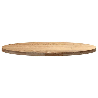 Pöytälevy 120x60x4 cm Massiivipuutammea Ovaali