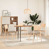 Pöytälevy 140x60x4 cm massiivipuuta tammi soikea
