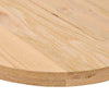 Pöytälevy 140x60x4 cm massiivipuuta tammi soikea