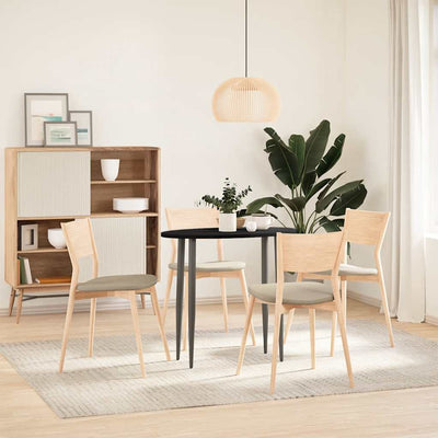 Pöytälevy Tummanruskea 80x40x2 cm Massiivipuu Tammi Soikea