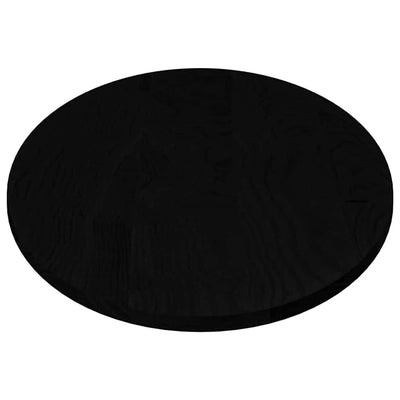 Pöytälevy Tummanruskea 140x60x2 cm Massiivipuu Tammi Soikea