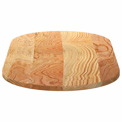Pöytälevy Vaaleanruskea 100x50x2 cm Massiivipuu Tammi Soikea