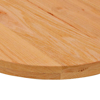 Pöytälevy Vaaleanruskea 120x60x4 cm Massiivipuu Tammi Soikea