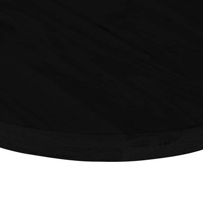 Pöytälevy Tummanruskea 100x50x4 cm Massiivipuu Tammi Soikea