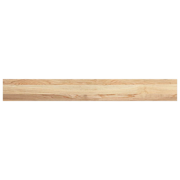 Ikkunalaudat 2 kpl käsittelemättömät 120x15x2 cm massiivipuu tammi