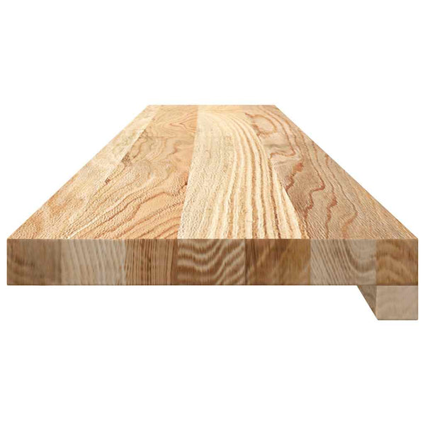 ikkunalaudat 2 kpl Käsittelemätön 110x20x2 cm massiivipuutammea