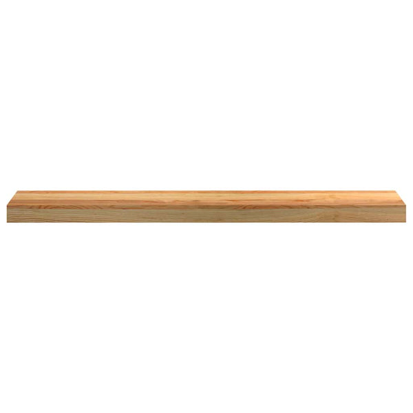 ikkunalaudat 2 kpl vaaleanruskea 90x15x2 cm massiivipuutammea