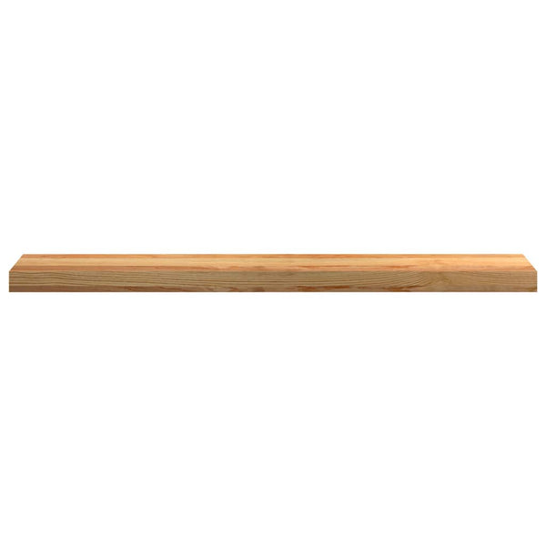 ikkunalaudat 2 kpl vaaleanruskea 100x15x2 cm massiivipuutammea