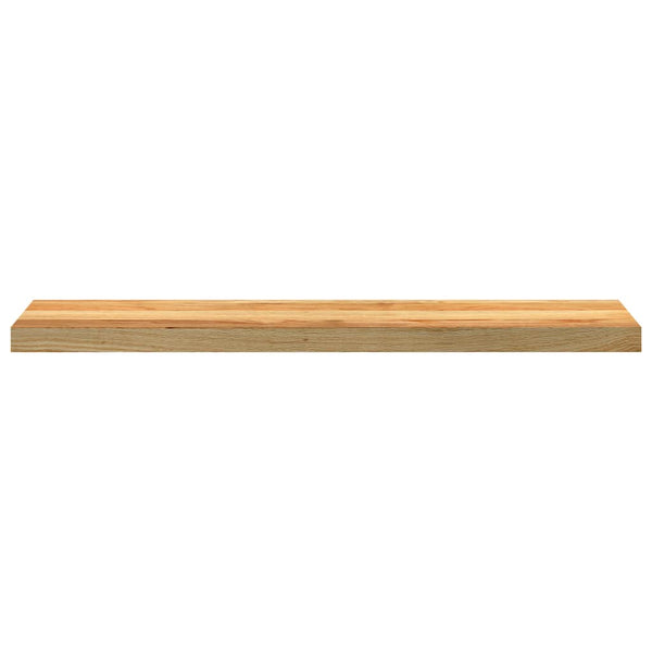 ikkunalaudat 2 kpl vaaleanruskea 100x20x2 cm massiivipuutammea