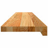 ikkunalaudat 2 kpl vaaleanruskea 100x20x2 cm massiivipuutammea