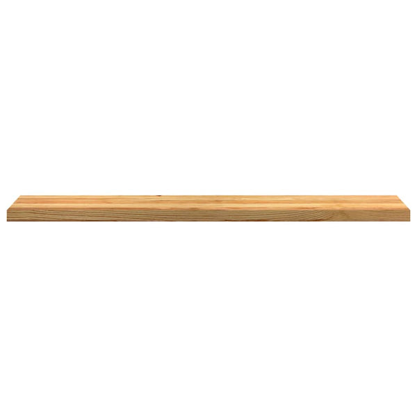 ikkunalaudat 2 kpl vaaleanruskea 140x25x2 cm massiivipuutammea