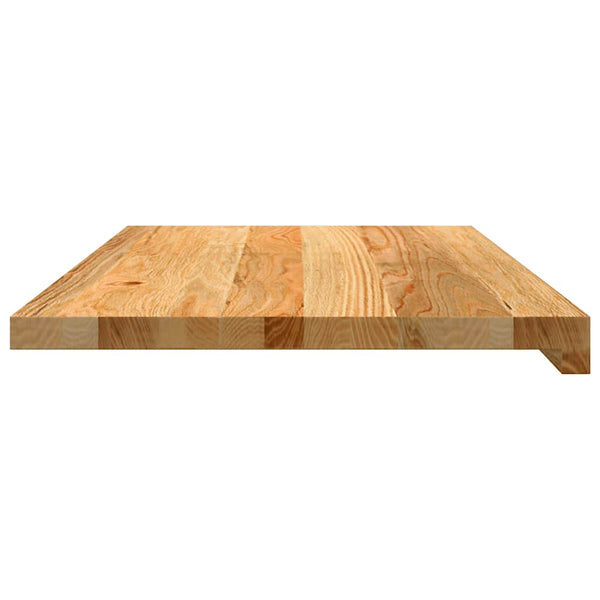 ikkunalaudat 2 kpl vaaleanruskea 70x40x2 cm massiivipuutammea