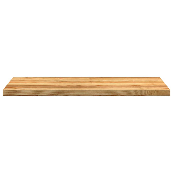 ikkunalaudat 2 kpl vaaleanruskea 110x40x2 cm massiivipuutammea