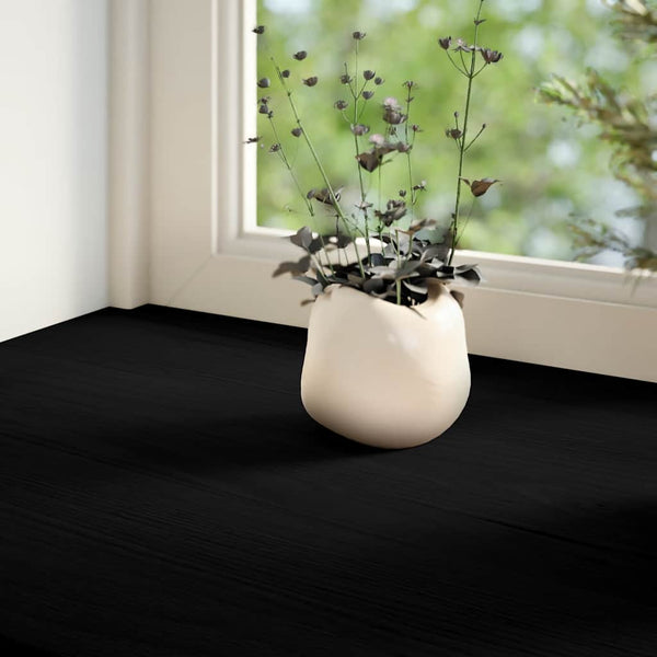 ikkunalaudat 2 kpl ruskeanmusta 120x30x2 cm massiivipuutammea