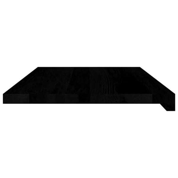 ikkunalaudat 2 kpl tummanruskea 70x40x2 cm massiivipuutammea