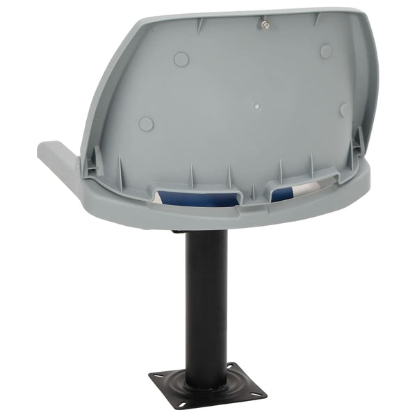 Sinivalkoinen taitettava venetuolisarja Pietrosanu 48x51x41cm (2-osainen)