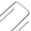 Maatapit U-muotoinen 25 pcs 15x3,5 cm galvanoitu teräs