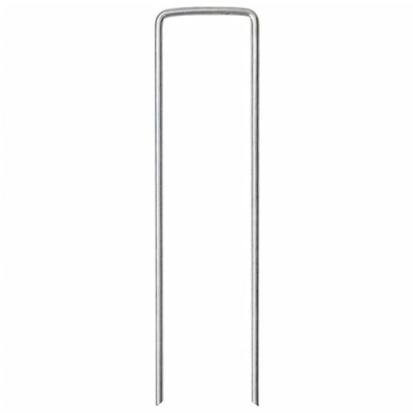 Maatapit U-muotoinen 50 pcs 15x3,5 cm galvanoitu teräs