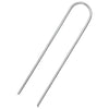 Maatapit U-muotoinen 50 pcs 15x3,5 cm galvanoitu teräs