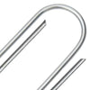 Maatapit U-muotoinen 50 pcs 15x3,5 cm galvanoitu teräs