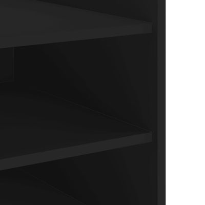 Musta yöpöytä Iuliania 45x50x50cm (puinen)