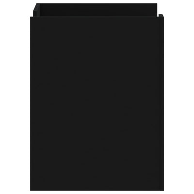 Musta yöpöytä Latitia 45x50x65cm (puinen)