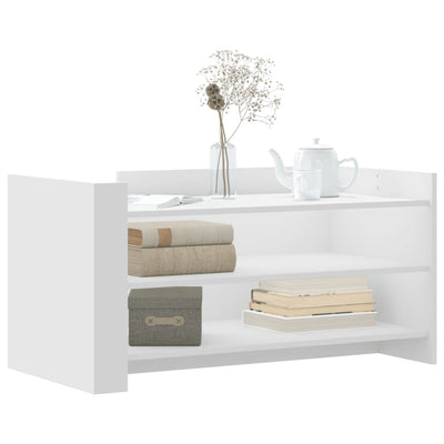 Valkoinen sohvapöytä Marilynn 100x50x50cm (puinen)