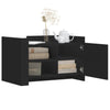 Musta sohvapöytä Ghenade 80x50x50cm (puinen)