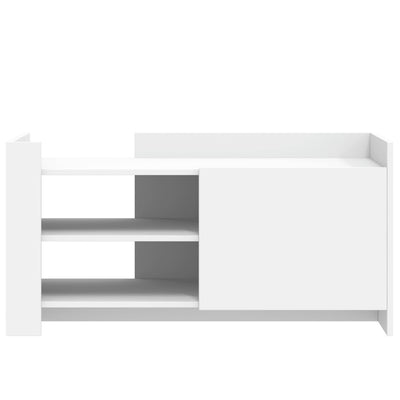 Valkoinen sohvapöytä Ghenade 100x50x50cm (puinen)