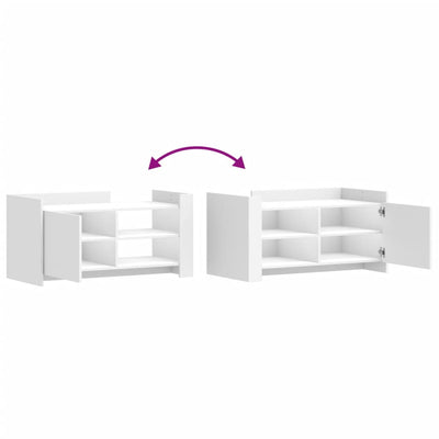 Valkoinen sohvapöytä Ghenade 100x50x50cm (puinen)