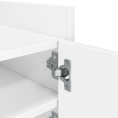 Valkoinen tv-taso Steiana 80x35x40cm (puinen)