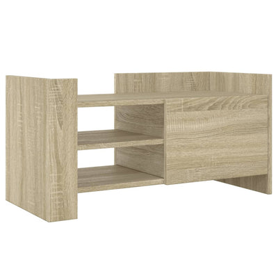 TV-taso Sonoma-tammi 80x35x40 cm tekninen puu