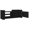 TV-taso musta 100x35x40 cm tekninen puu
