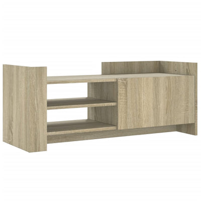 TV-taso Sonoma-tammi 100x35x40 cm tekninen puu