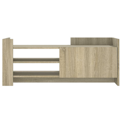 TV-taso Sonoma-tammi 100x35x40 cm tekninen puu
