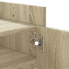TV-taso Sonoma-tammi 100x35x40 cm tekninen puu