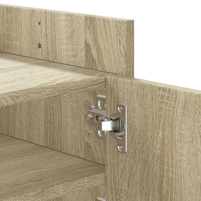 TV-taso Sonoma-tammi 100x35x40 cm tekninen puu